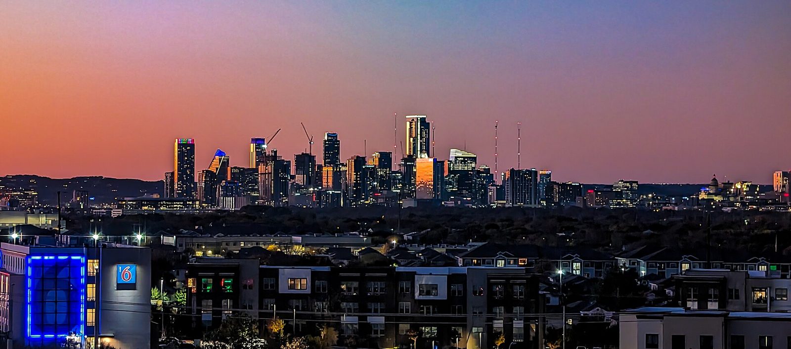 Downtown Austin skyline